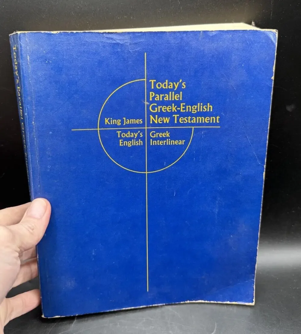 Today’s Parallel Greek-English New Testament King James Greek Interlinear 1976